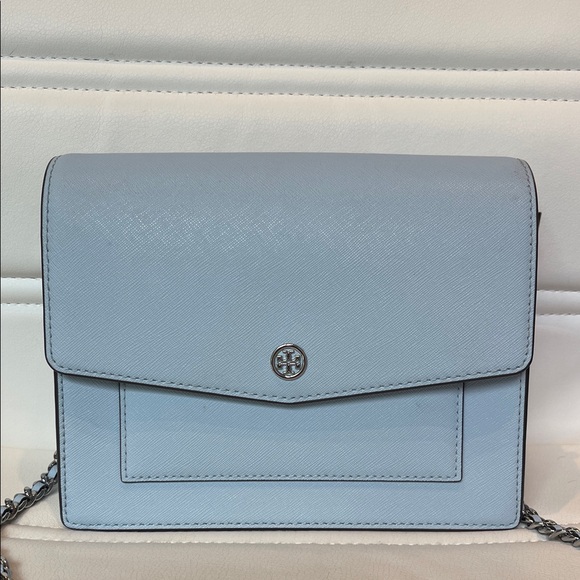 Tory Burch Light Blue Crossbody Bag - Picture 1 of 10